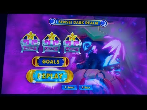 My skylanders imaginators gameplay with dark sensei 🌑🌙