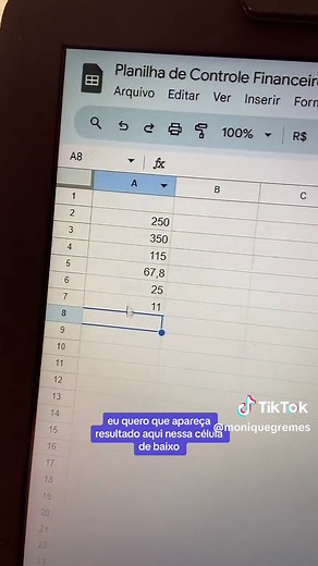 Como fazer somas na planilha e copiar as abas? Vem que eu te explico! 🥰 #planilhafinanceira #googleplanilhas #planilhasgoogle #economizardinheiro #planilhaautomatizada #organizarfinanças