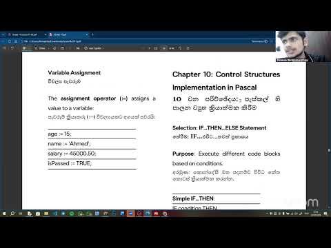 Grade 11 ICT Class | Pascal Programming | Day 02