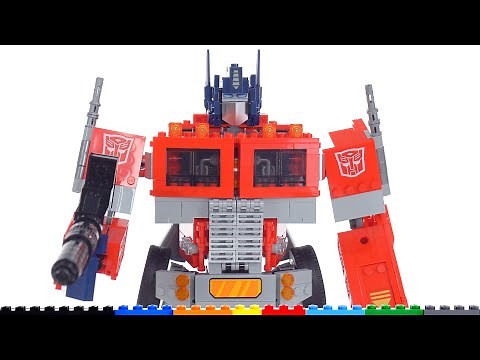 LEGO Transformers Optimus Prime 10302 review! #NotSponsored