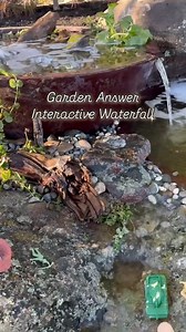 We Built an Interactive Splash Pad For Samantha And Benjamin. This will allow their imaginations to run wild while playing in a natural waterfall 💦 #splashpad #waterfall #livingtheaquascapelifestyle | Greg Wittstock the Pond Guy