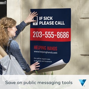 1.1K views | Let your customers know what health & safety actions you’re taking with these public service announcements. 30% off select products: https://bit.ly/2xG5SsM | VistaPrint | Facebook