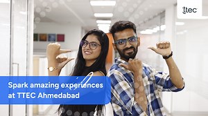 Want to see what a rewarding career at TTEC Ahmedabad looks like? ⚡ Explore our state-of-the-art facilities and experience firsthand our commitment to employee success. TTEC Ahmedabad's office environment reflects our dedication to your growth and well-being. Ready to join the team? Check the links in the comments below to learn more! 🏢✨ #ExperienceTTEC #TTECAhmedabad #GreatPlacetoWork #officetour | TTEC India