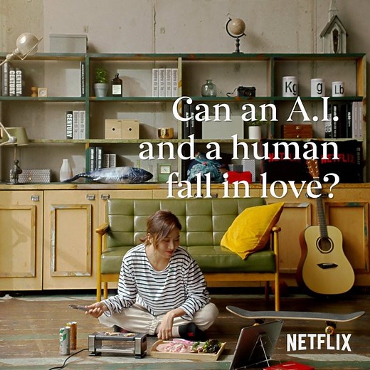 Live look at my weekend because My Holo Love is now streaming: | Netflix