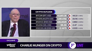 Charlie Munger: US made 'huge mistake' allowing crypto trading
