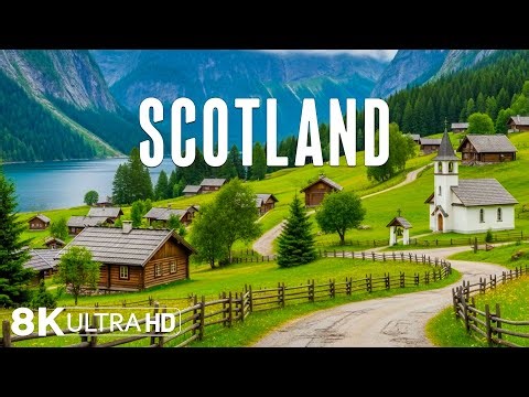 Scotland 8K – Silent Valleys, Mirror Lochs & A Peaceful Piano Journey Through Scotland