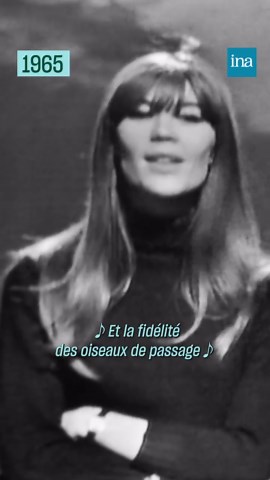 INA.fr on Instagram: "“Beaucoup de mes amis sont venus des nuages” ☁️ 1965, 1966, 1970, 1974… Françoise Hardy chante “L’Amitié” 💑"