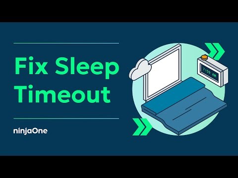 How to Change System Unattended Sleep Timeout in Windows