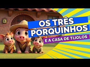 OS TRÊS PORQUINHOS E A CASA DE TIJOLOS