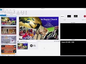 Arranging Object Layers in MediaShout 6