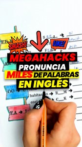 2.2M views · 95K reactions | ¡Descubre los MEGAHACKS de PRONUNCIACIÓN en INGLÉS que NADIE te contó!  Aprende a PRONUNCIAR más de 1000 palabras en inglés de forma súper FÁCIL y RÁPIDA con estos TRUCOS SECRETOS que te harán sonar como un nativo en minutos. ¡No creerás lo sencillo que es mejorar tu acento con estos tips INFALIBLES!  #ingles #aprendeingles #cursos #inglesfacil #inglesonline | EspeakEnglish | Facebook
