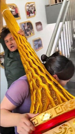 Challenge to make handicrafts with gold, so surprising