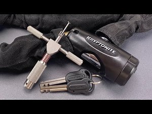 [1165] Kryptonite “Key Chain” Bike Lock Picked
