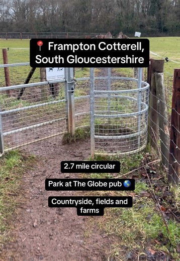 Tried a new one this morning - Frampton Cotterell 2.7 mile circular #southglos #walks #flooded #frampton