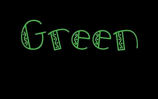 常见词Green(绿色) 颜色英文歌