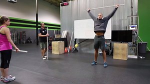 161K views · 2.1K reactions | "(The snatch push press) builds speed getting underneath the bar and it builds a ton of confidence." | CrossFit | Facebook