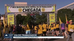 Comemorações do dia do trabalhador atraíram centenas de moradores no DF