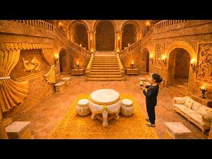She Built an Entire Underground Palace ALONE… This Is Insane! 😱