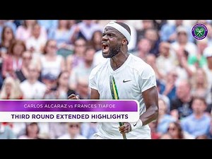 Epic five set thriller | Carlos Alcaraz vs Frances Tiafoe | Extended Highlights | Wimbledon 2024