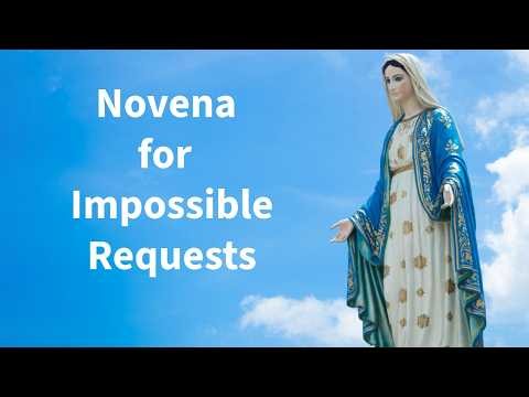 Novena for Impossible Requests | Mother Mary, Pray for Us 🙏
