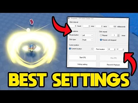 Best Roblox Blade Ball Auto Clicker Settings!!!