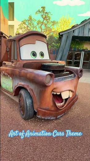 The Most KA-CHOW Resort at Disney! ⚡️You just walked into Radiator Springs! #disney #cars #pixar