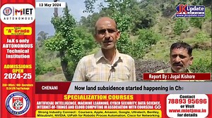 19K views · 380 reactions | Now land subsidence started happening in Chenani | Jkupdate News | Facebook