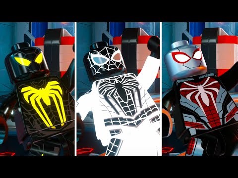 All Suits Based on Advanced Suit in LEGO Marvel Super Heroes 2
