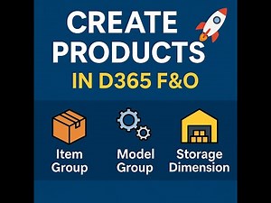 EPISODE 6 | Microsoft D365 F&O Tutorial | Product Item Model Groups, Storage Track Dimensions & More