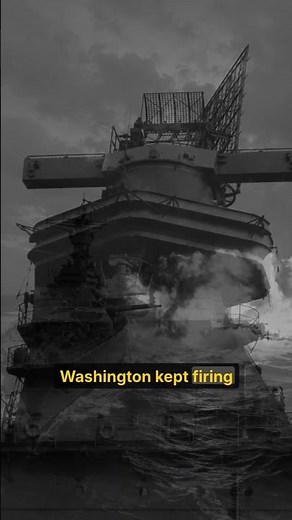 USS Washington Destroyed Kirishima in 7 Minutes | Radar Warfare | BattleTheory