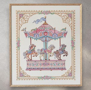 Cross Stitch Pattern Carousel, Instant Download PDF   XSD Saga, Animal Design, Her Majesty's Carousel, Instant Digital Download - Etsy