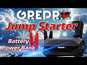 GREPRO Automobile 12V JUMP STARTER 3000A Battery Power Backup SURVIVAL Device Review