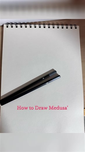 How to Draw medusa✏️ watch 'til the end #fypシ #fyp #art #drawing #medusa #myart #sketch #painting