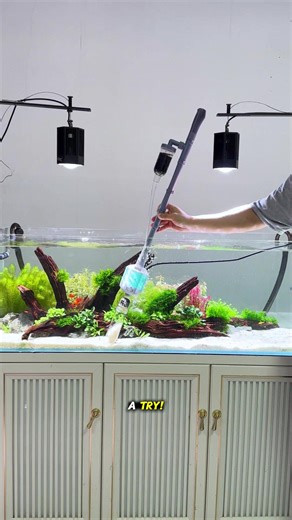 With so many fish tanks, manually changing the water would take an entire day, but with this, it only takes one hour!#fishtank #aquarium #waterchanger #clean #tools