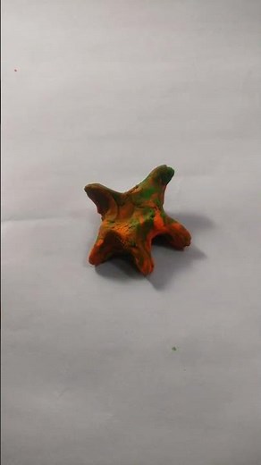 Wednesday hand monster || stop motion animation #clay