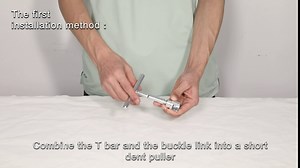 45pcs Paintless Dent Puller Kit, Car Body Dent Repair Tool with Slide Hammer T Bar Dent Puller and Glue Gun for Automobile Body Hail Dent Removal Remover Tools Kit