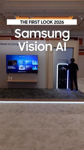 A screen that moves at your pace. With Vision AI, your viewing experience becomes more personal and intuitive —without getting in the way. Sit back. Immerse deeper. Enjoy effortlessly. #TheFirstLook2026 #SamsungVisionAI #SamsungTV | Samsung