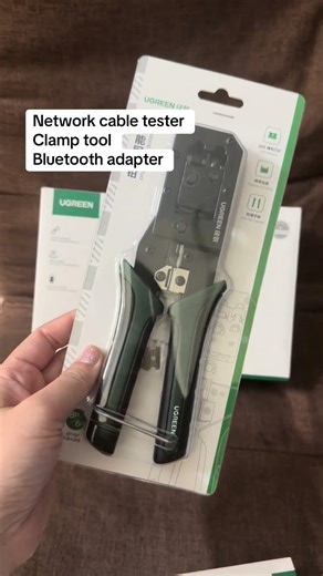 Network cable tester + clamp tool + Bluetooth adapter #network #cable #tester #clamp #tool