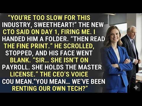 CTO Fired Me for Being 'Too Slow' - I Owned the Master License | #CorporateChess