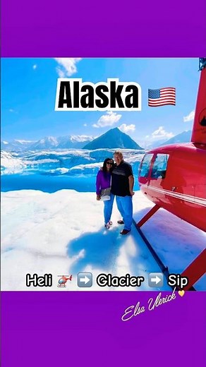 Matanuska Glacier, Alaska 🇺🇸 | Travel Lover D&E #alaska #glacier