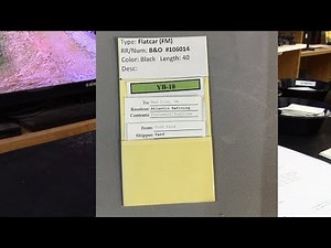 JMRI Switchlists or Car Cards and Waybills? How I get the best of both on the Ma & Pa