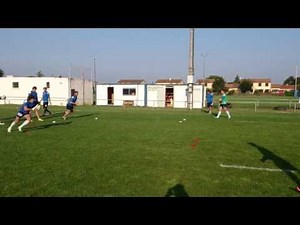 Rugby vitesse passe