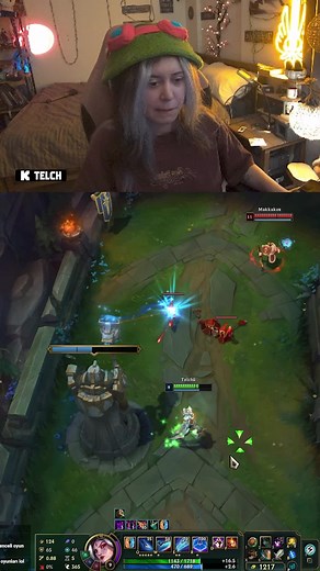 BAMMMMMMMMMM :3 #leagueoflegends #leagueoflegendsmemes #teemo #gamergirl