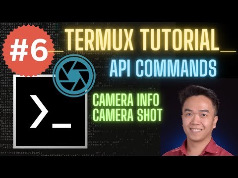 TERMUX COMMANDS TUTORIAL #6 - CAMERA PHOTO #tutorial