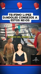 Teofimo Lopez dandoles consejos a estos niños #boxeo #boxing #knockout #box #rings | Mundo del Boxeo 2.0