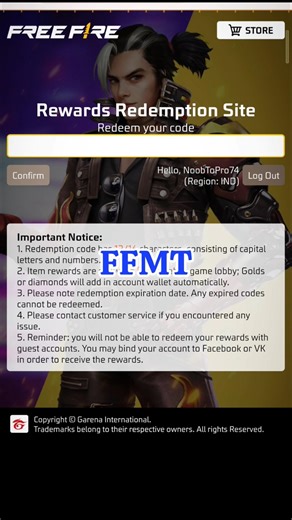 FF REDEEM CODE TODAY | Free Fire Redeem Code 19 March 2026 | Free Rewards & Diamonds #shorts
