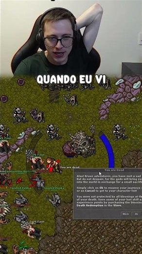 Tibia Shorts | O Kina que era Monk que era Sorcerer | Tibia Ferumbrinha