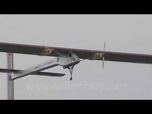 SOLAR IMPULSE first flight in the US at NASA