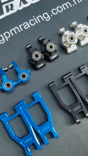 GPM 7075-T6 Aluminum Rear Hub Stub Carriers / Front Steering Blocks / Front Upper Suspension Arms for TAMIYA DT-04 Unleash your DT-04's true potential. Show us your DT-04 and tell us what you think in the comments! https://www.gpmracing.com.hk/index.php?route=product/category&path=226_225_624 https://www.ebay.com/str/gpmracing/1-10-DT-04-58741/_i.html?store_cat=42004661010&_trksid=p4429486.m3561.l161210 https://www.aliexpress.com/store/1104404247/pages/all-items.html?productGroupId=4000000859425