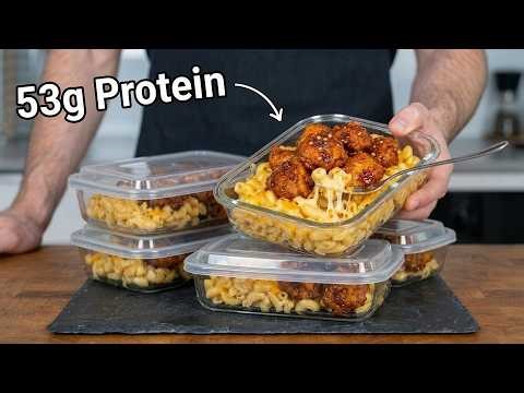 Mac n Cheese but Packed with 53g Protein Every Serving